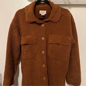 For the Republic Brand Women’s Longline Teddy Coat